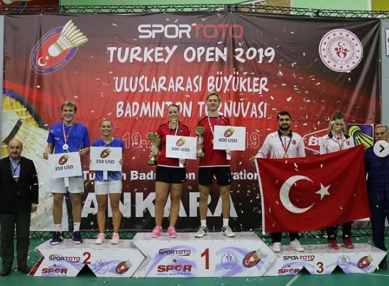 Sofie grabbed runner up position in Turkey Open 2019 International series