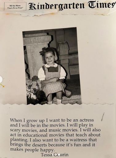 Tessa Gourin's childhood