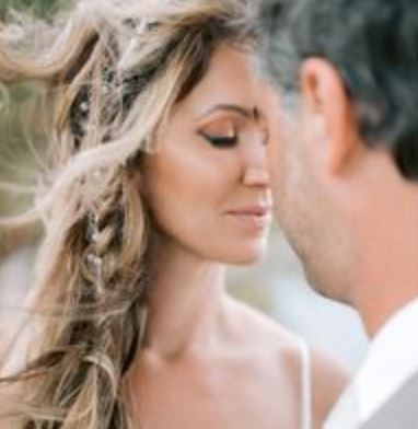 Tina Glandian wedding image