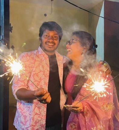 Yadamma Raju celebrates Diwali