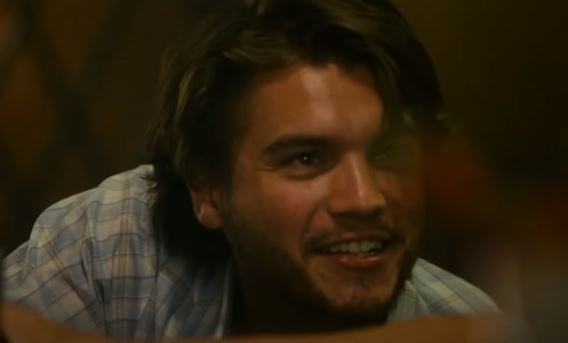 Actor Emile Hirsch as Chris McCandless