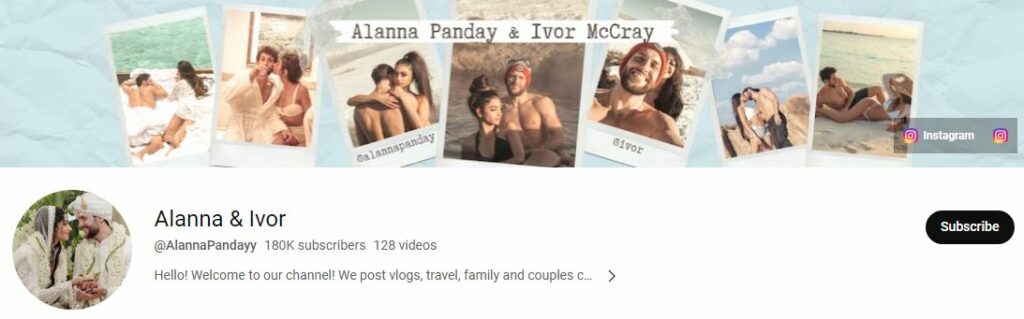 Alanna and Ivor's Youtube channel
