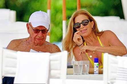Ann Lesley Smith with her fiance