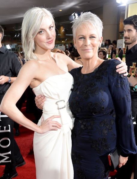 Annie is the daughter of Jamie Lee Curtis