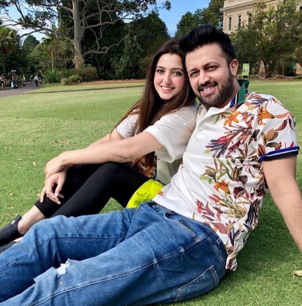 Atif Aslam & Sara Bharwana