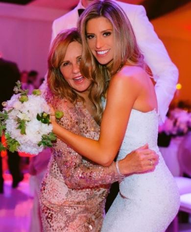 Catherine with her mother Celeste McDonnell