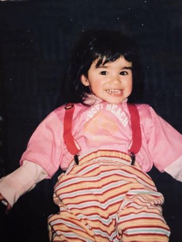 Childhood photo of Hailey