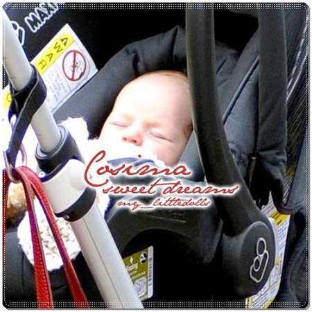 Sofia Coppola Takes Her Newborn For A Stroll