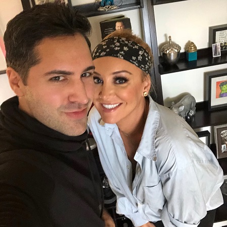 Danny Pellegrino with friend