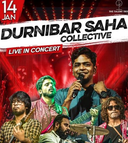 Durnibar Saha live shows
