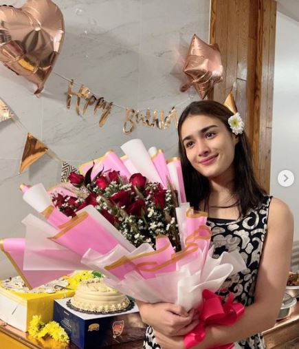 Hailey on her 18th birthday