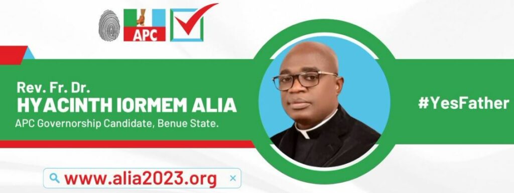 Hyacinth Alia wins Benue State governorship election