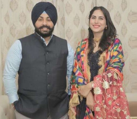 Jyoti Yadav IPS got engaged to Punjab Education Minister Harjot Singh Bains