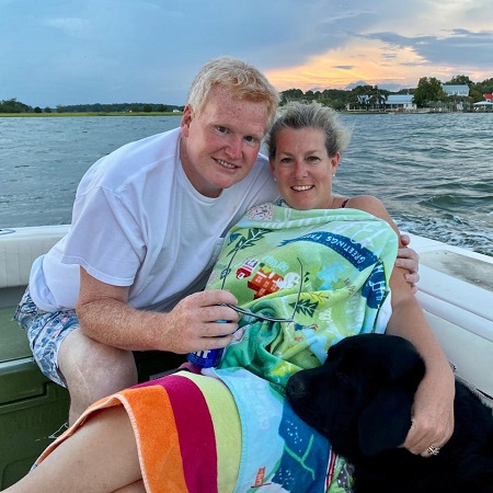 Maggie Murdaugh with her husband