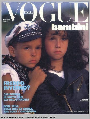 Natane started modeling at a very young age