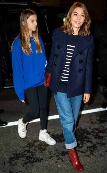 Romy with her mother Sofia Coppola