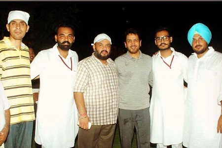 SSP Satinder Singh with Gurdass Mann