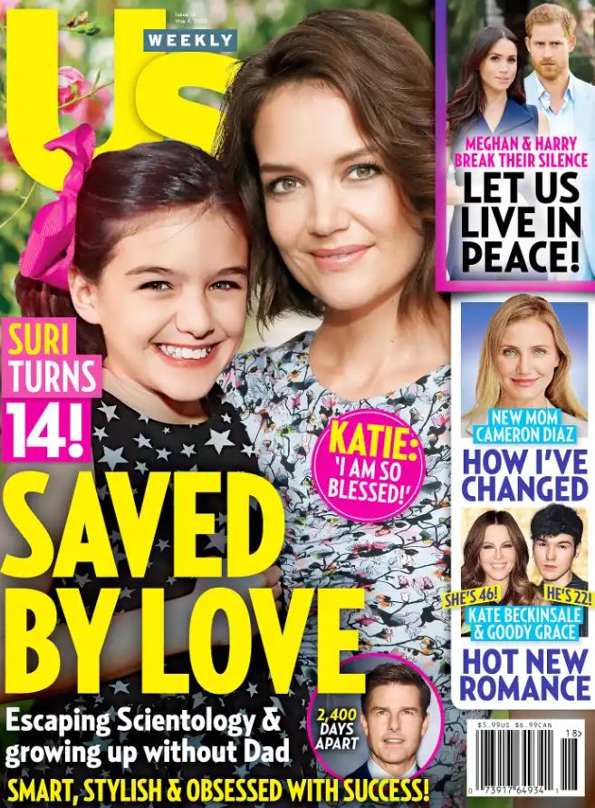 Suri featured on magazine covers