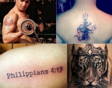 Ranveer Allahbadia tattoos
