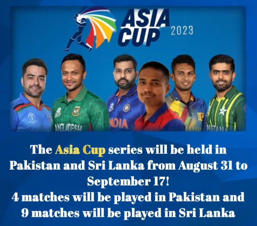 Asia Cup 2023 Schedule (Matches & Dates)