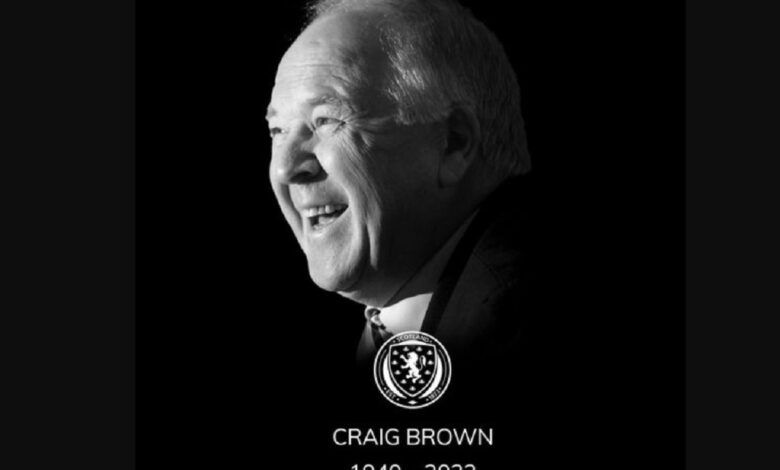Craig Brown Cause of Death