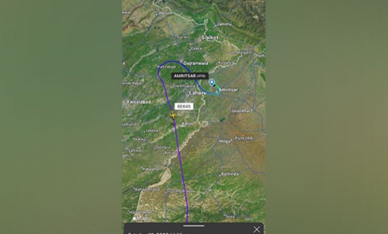 How an IndiGo Flight Avoided a Potential Disaster by Entering Pakistani Airspace