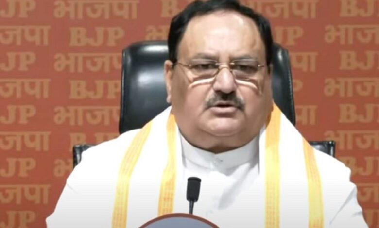 JP Nadda Attends NDA Spokespersons' media Workshop at Parliament House Annexe in Delhi
