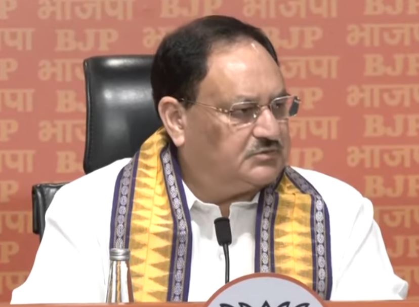 JP Nadda Attends NDA Spokespersons' media Workshop