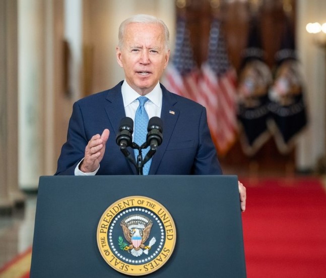 Why did Joe Biden use a pseudonym