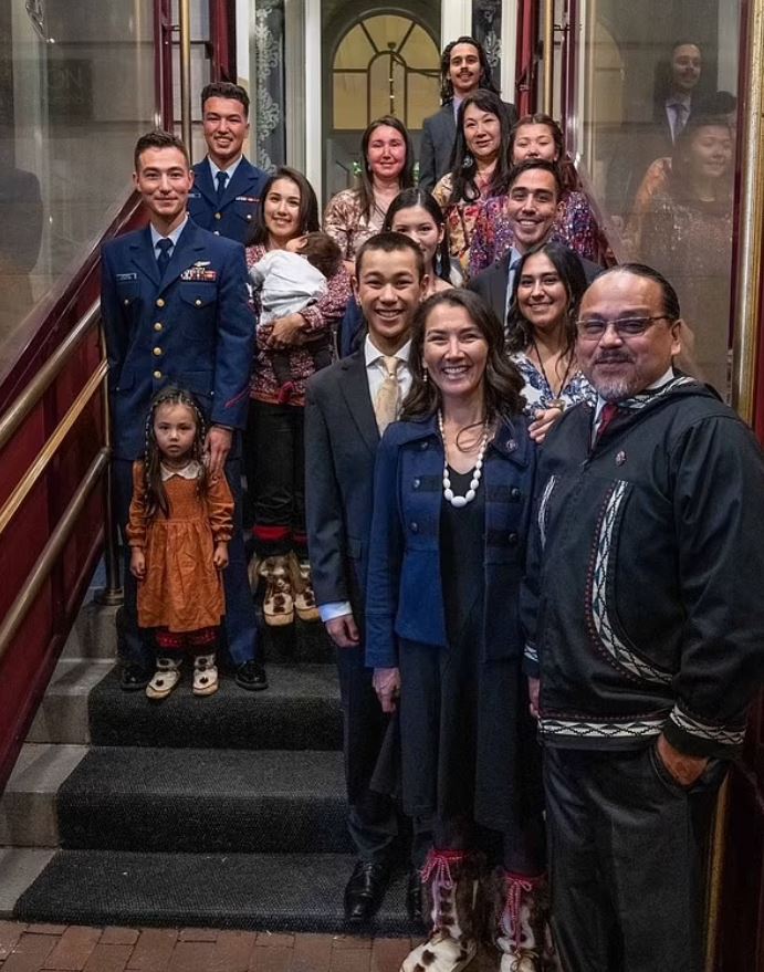 Eugene Peltola Jr family