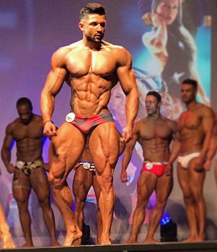 Neil Currey participated in bodybuilding championship