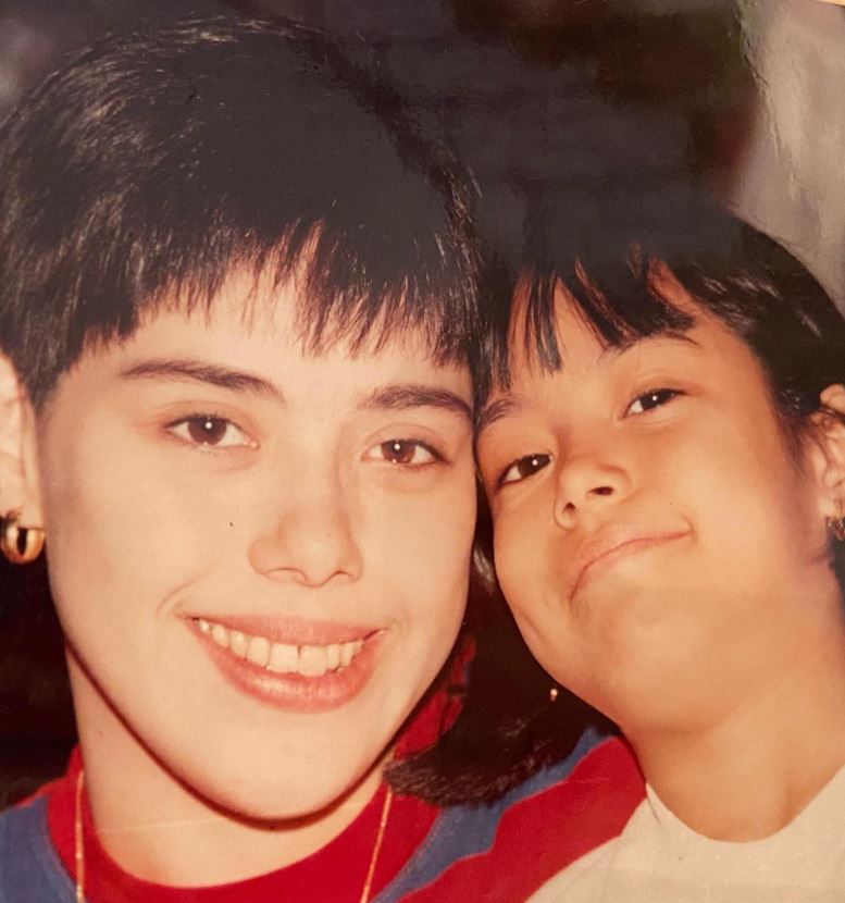 Arroyo's old photo with her daughter