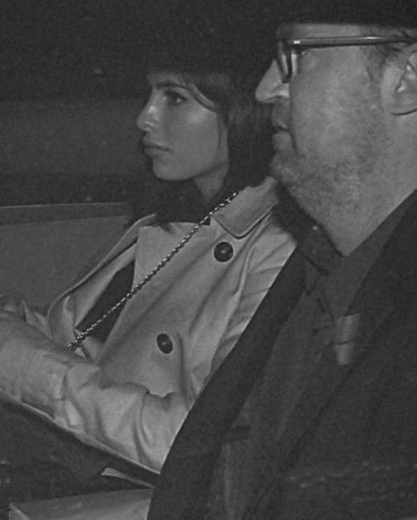 Briana Brancato with Matthew Perry
