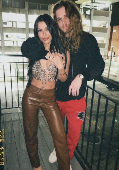 Cal Scruby with Celeste Durve
