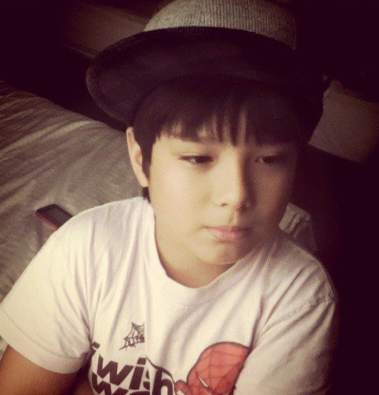 Childhood photo of Arkin Magalona
