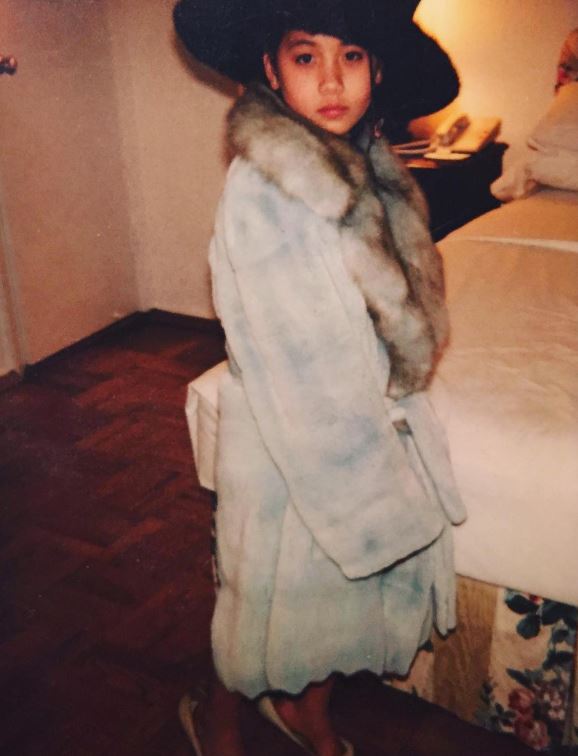 Childhood photo of Chloe Mendel