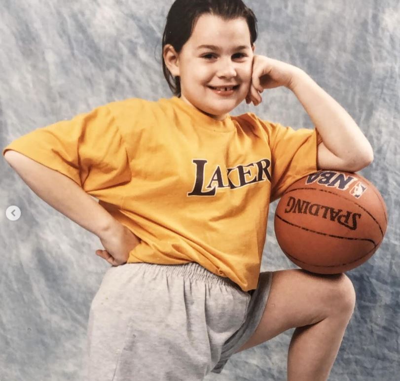 Childhood photo of Heather McMahan