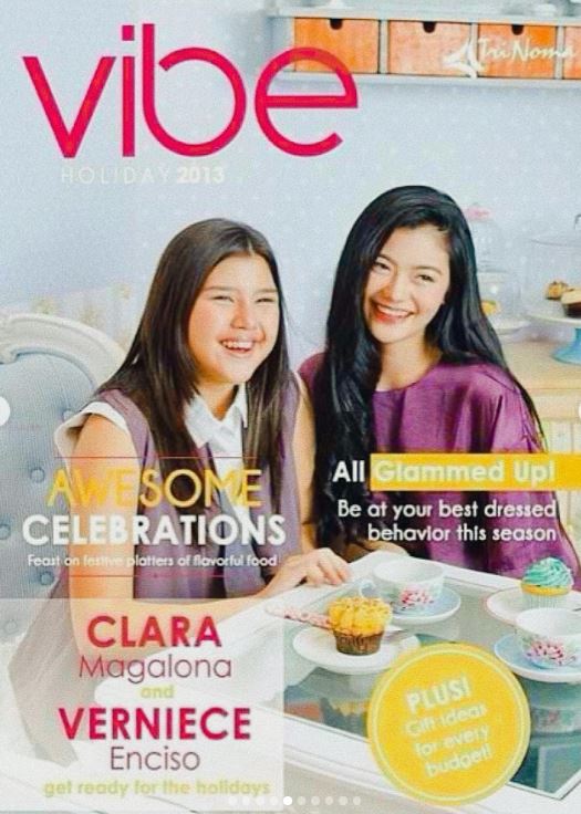 Clara Magalona appeared in magazine