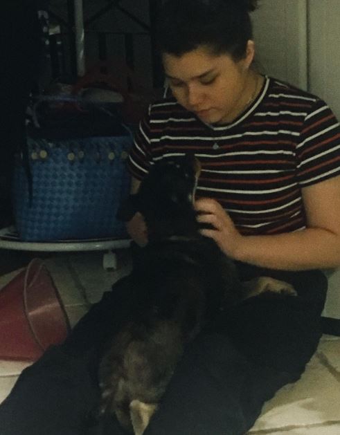 Clara Magalona is a dog lover