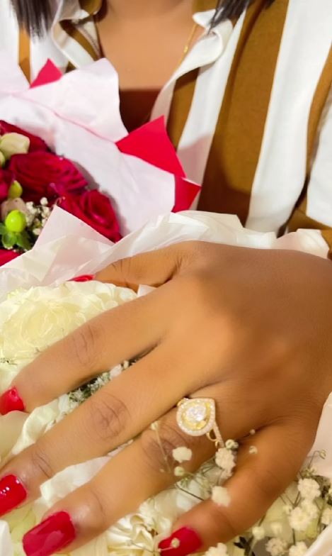 Ekene Umenwa engagement ring