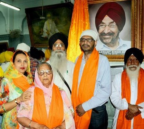 Family of Jaswant Singh Gill