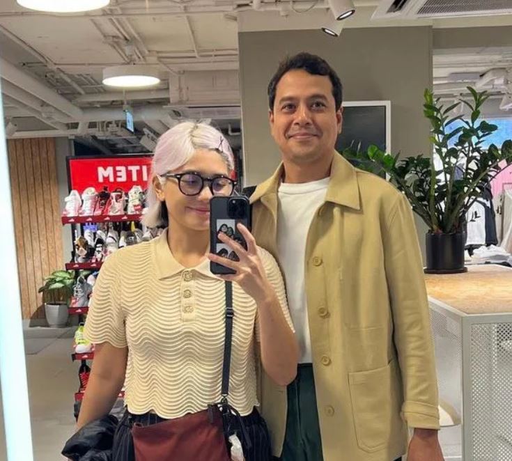 Isabel Santos with John Lloyd Cruz