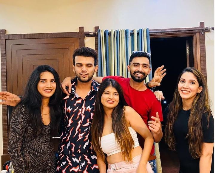 Jagat Desai and friends
