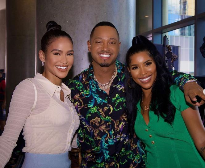 Jasmin Brown and her friends