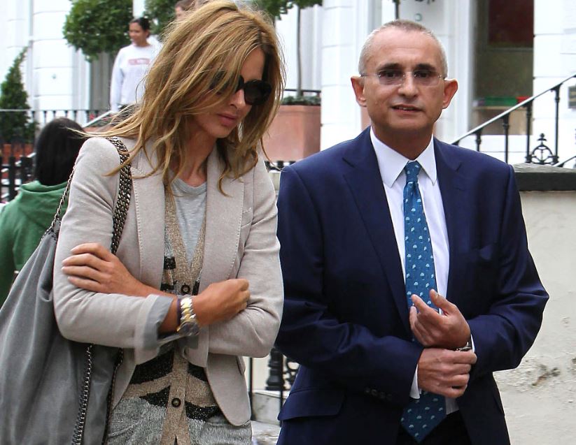 Johnny Elichaoff and Trinny Woodall