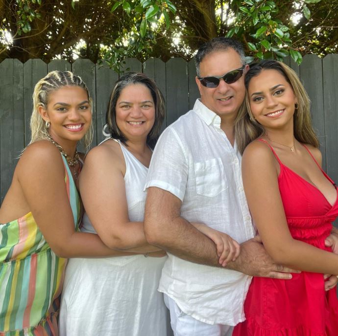 Kirsten Dodgen with her family