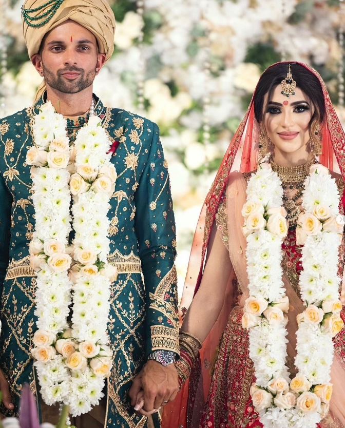 Lerisha Munsamy and Keshav Maharaj's Wedding photo