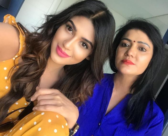 Lerisha Munsamy with her mother Priscilla Munsamy