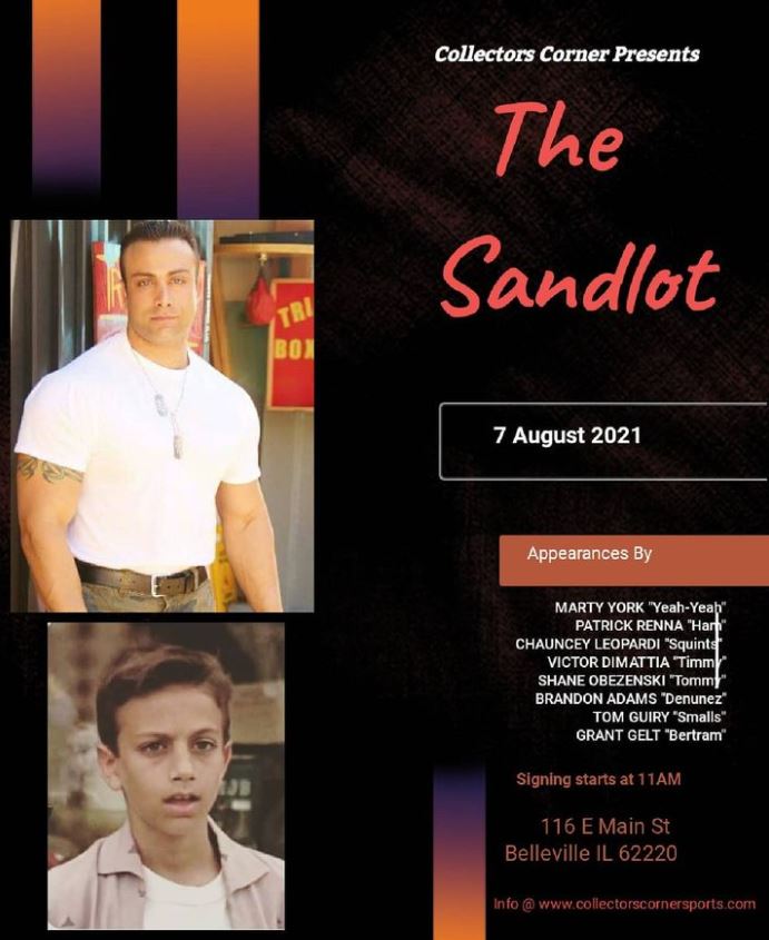 Marty York is famous for The Sandlot