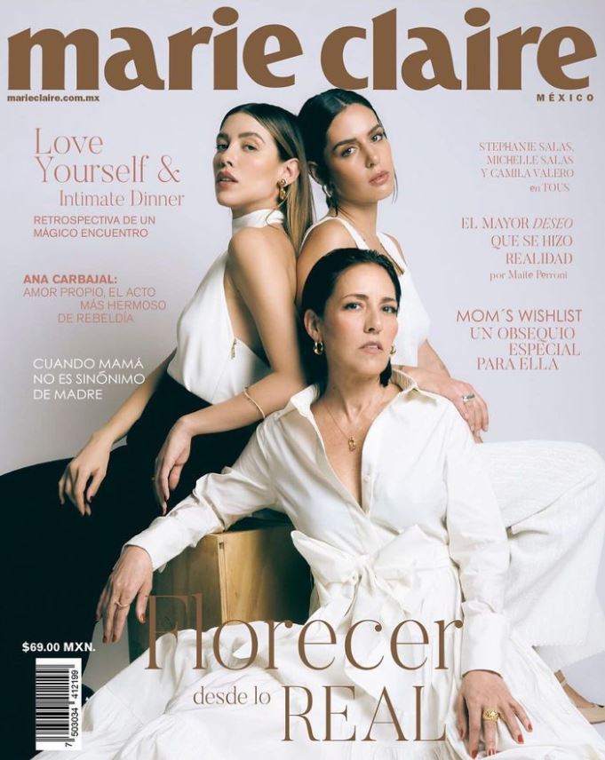 Michelle Salas featured on the magazine